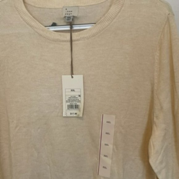 Women Oatmeal Heater Sweater - Picture 3 of 3